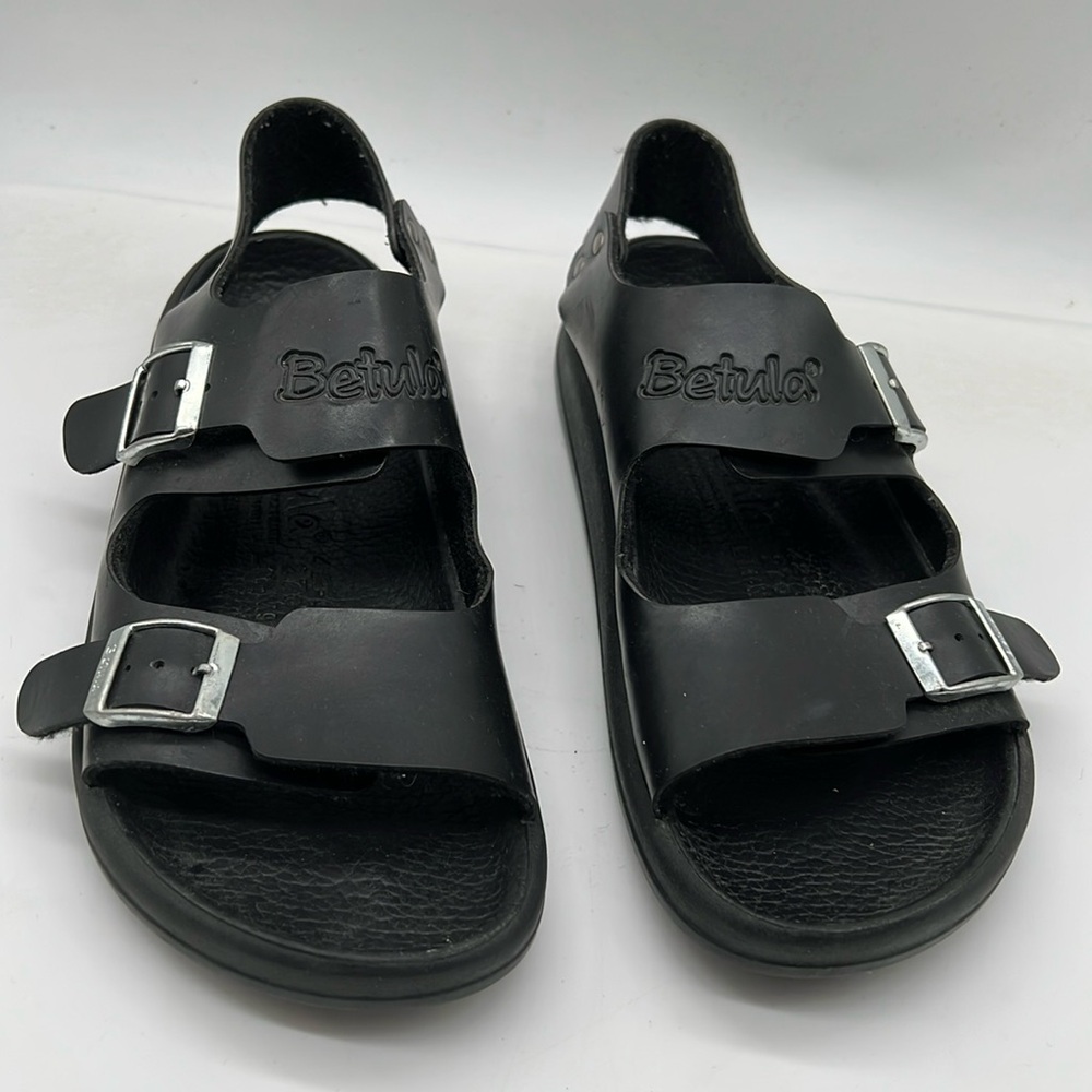 Birkenstock Betula Black US Women’s 11, Men’s 9 Heel Back 2 Strap